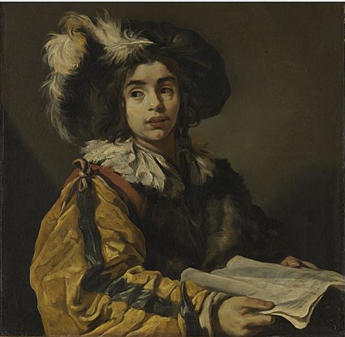 Le Jeune Chanteur, 1612, Claude Vignon