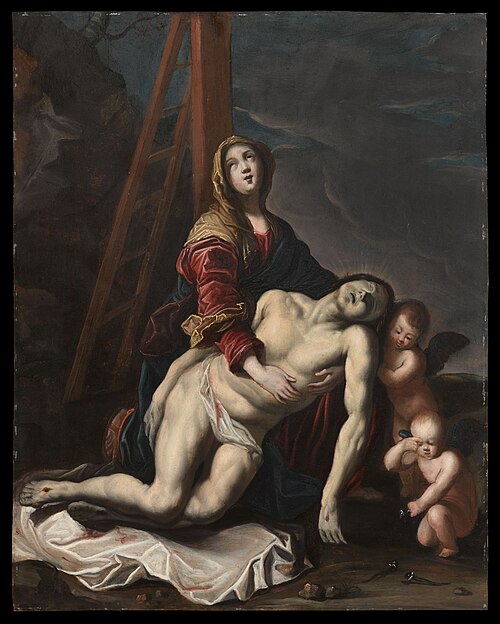 Pietà, 1635, Claude Vignon