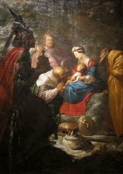 The Adoration of the Magi, 1619, Claude Vignon