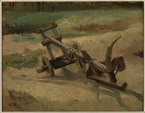 Plough, 1887, Anton Mauve