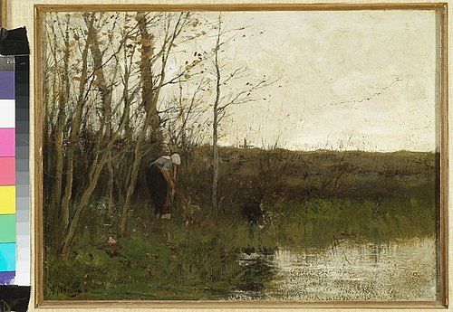 Vers le soir, 1870, Anton Mauve