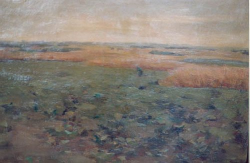 Landschaft mit Kartofelffeldern und Gerste, , Anton Mauve