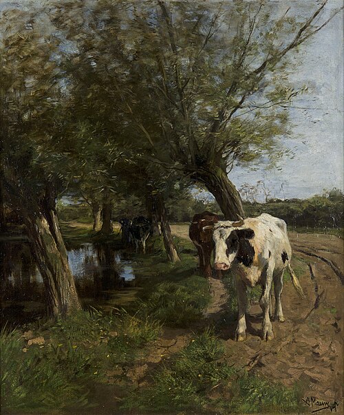 Schattiges Ufer, 1875, Anton Mauve