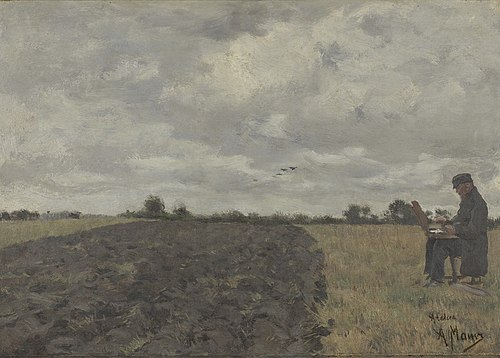 Near Vries, 1880, Anton Mauve