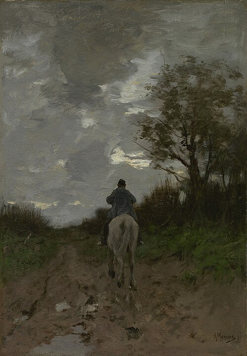 Homeward bound, 1881, Anton Mauve