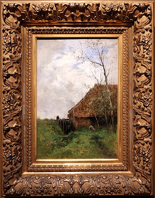 Water Mill, 1880, Anton Mauve
