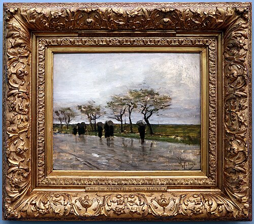 Rückansicht, 1880, Anton Mauve