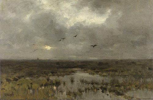 Le Marais, 1885, Anton Mauve