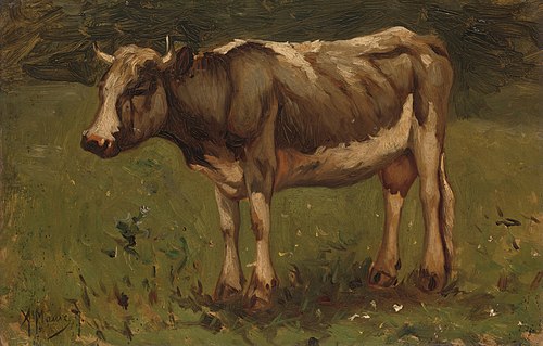 Vache, 1874, Anton Mauve