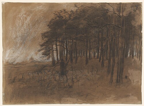 Bosquet, 1850, Anton Mauve
