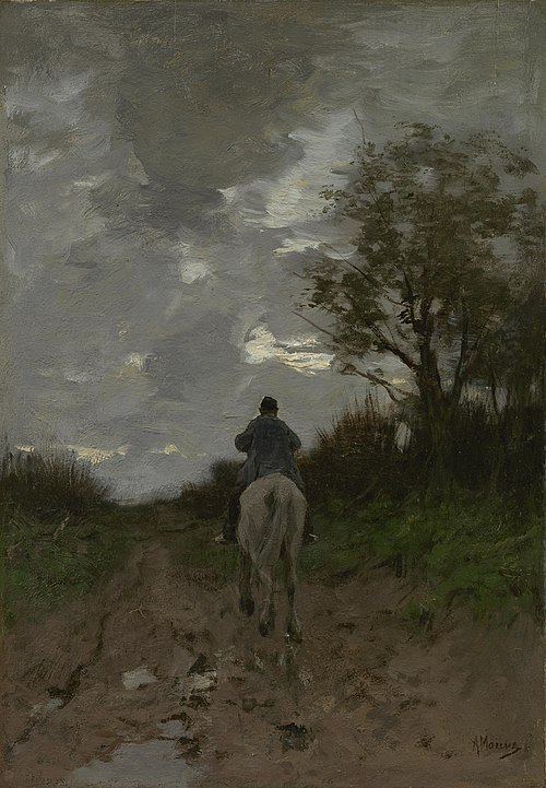 Voyage du retour, 1881, Anton Mauve