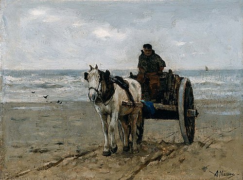 Seaweed Gatherer, , Anton Mauve
