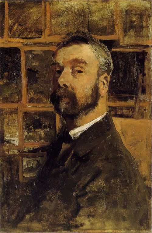 Autoportrait, 1880, Anton Mauve