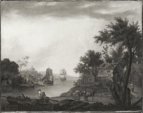 Landscape with Cartage, , Johan Philip Korn