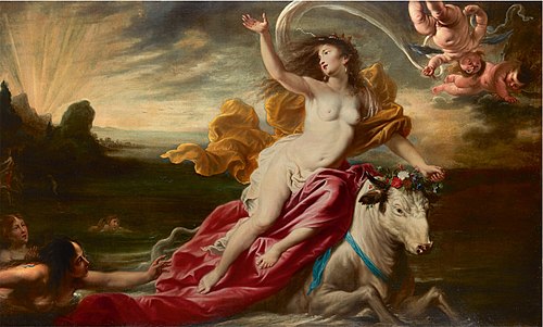 Abduction Of Europa, 1620, Cornelis Schut