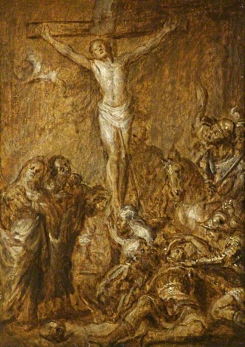 The Crucifixion (after Peter Paul Rubens), 1633, Cornelis Schut