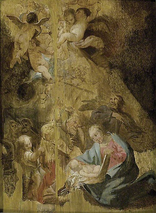 The Nativity, , Cornelis Schut