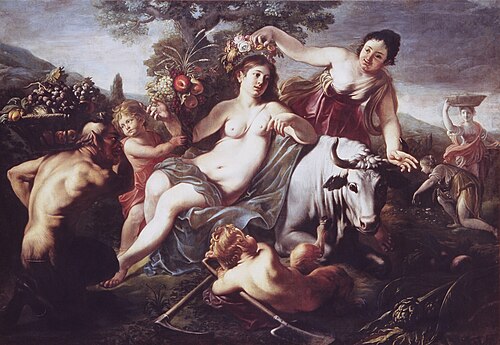Allegory of Earth, 1625, Cornelis Schut