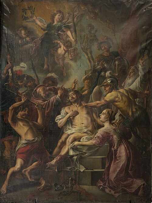 Martyrdom of Saint Adrian, 1650, Cornelis Schut