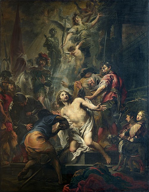 The beheading of Saint George, 1653, Cornelis Schut