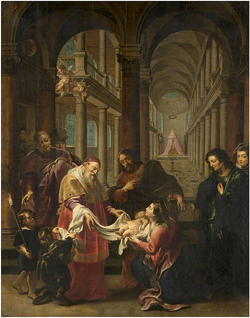 The purification of the holy virgin, 1650, Cornelis Schut