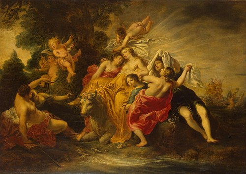 Rape of Europa, 1640, Cornelis Schut