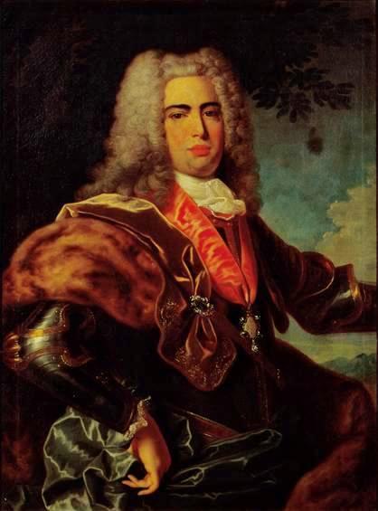 Portrait of King João V, 1730, Carlos António Leoni