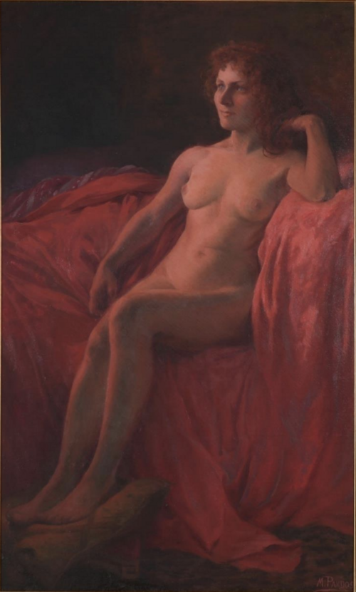 Estudo de nu, 1917, Maria Pardos Ferreira Lage