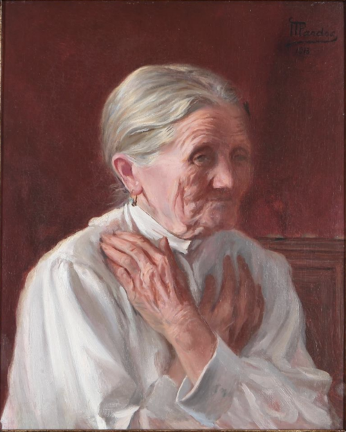 Sem título (Unção?), 1913, Maria Pardos Ferreira Lage
