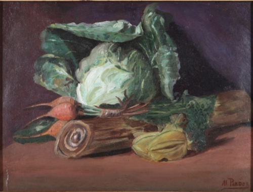 Sem título (Legumes?), 1916, Maria Pardos Ferreira Lage