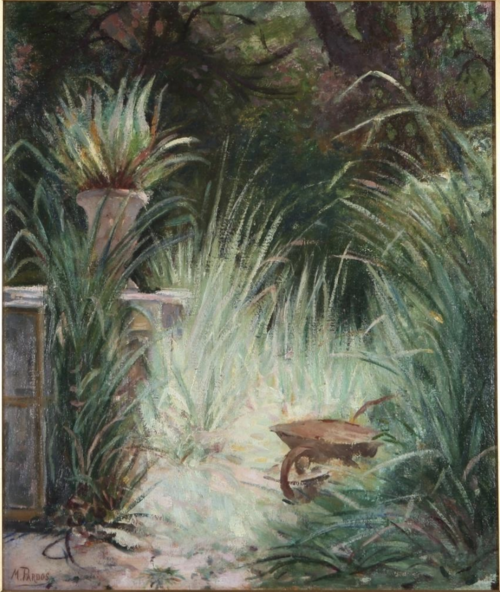 Jardim abandonado, 1915, Maria Pardos Ferreira Lage
