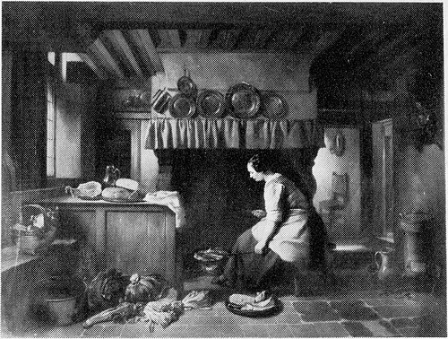 Cuisine flamande, 1859, Hubertus van Hove