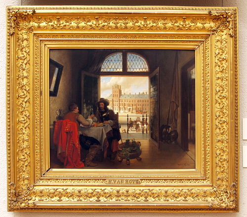 Adieu, 1847, Hubertus van Hove
