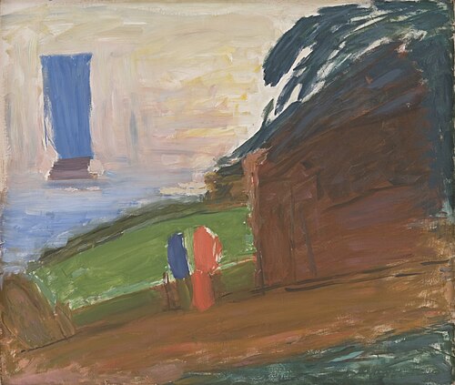 Waiting, 1913, Carl Kylberg