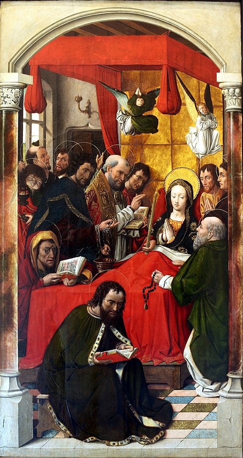 La mort de la Vierge, , Maître de Santa Clara de Palencia