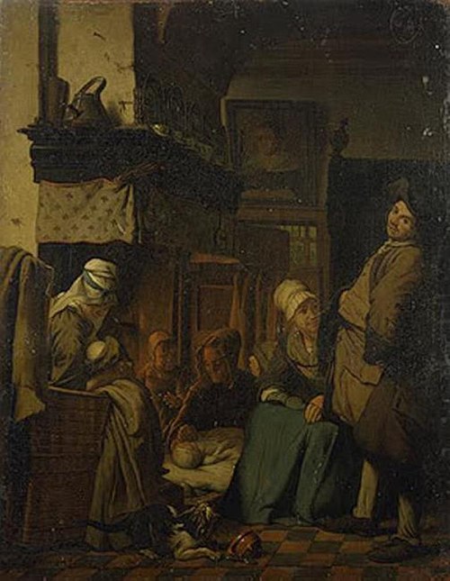 Genre Scene, 1712, Jan Josef Horemans I