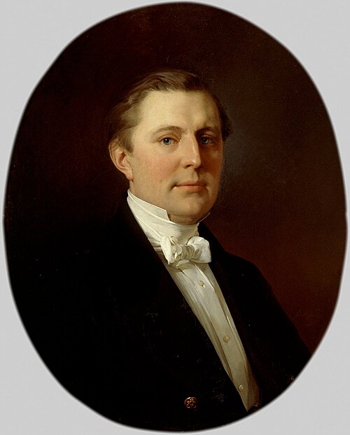 Salaneuvos Carl F. G. von Haartman, 1856, Johan Gustaf Köhler
