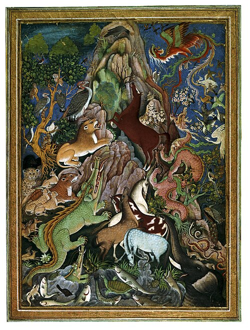 The raven addresses the animals, 1590, Mîskin