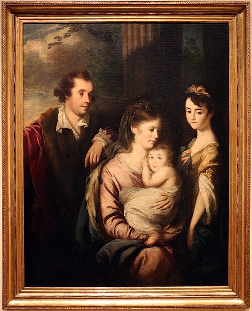 Retrato de família, 1765, Hugh Barron