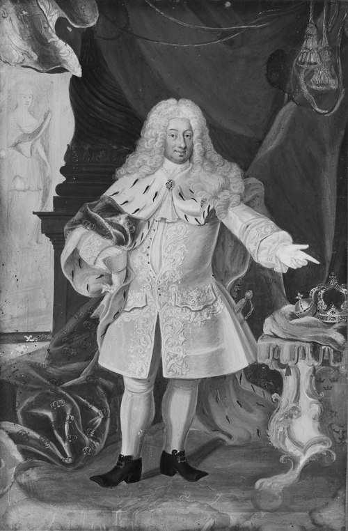 Fredrik I (1676-1751), lantgreve av Hessen-Kassel, kung av Sverige, gift med 1. Lovisa Dorotea Sofia, 1800, Niclas Lafrensen the Elder