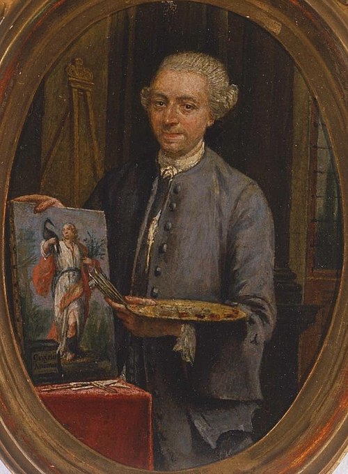 Autorretrato, 1780, Joaquín Inza