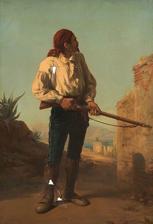 A Spanish Warrior, 1873, John Haynes-Williams