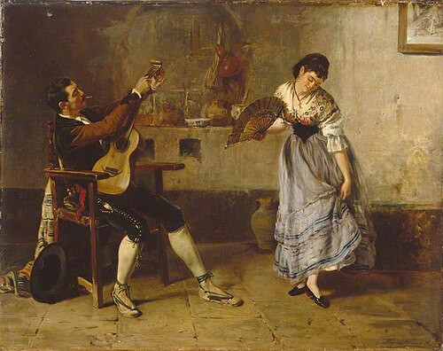 Spanish Dancer, 1873, John Haynes-Williams