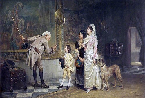 The Ancestor on the Tapestry, 1876, John Haynes-Williams
