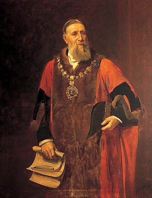 George Matthews Arnold (d.1907) (8 times Mayor of Gravesend, made Honorary Freeman of Gravesend Dece, 1894, John Haynes-Williams
