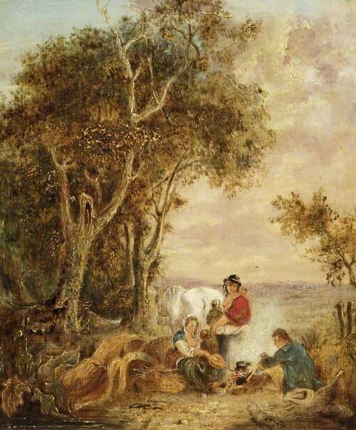 The Encampment, 1923, John Haynes-Williams