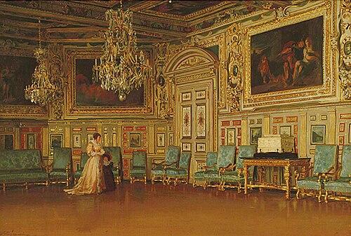 Salle ovale, Fontainbleau, France, , John Haynes-Williams