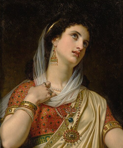 La Reine Esther, 1875, Hugues Merle