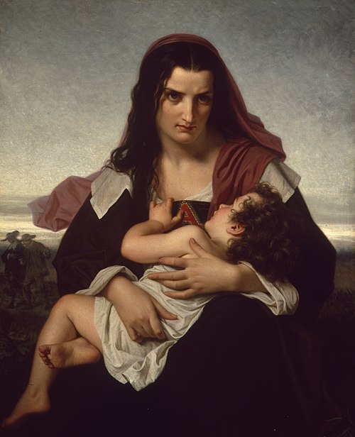 Hester et Perle, 1861, Hugues Merle