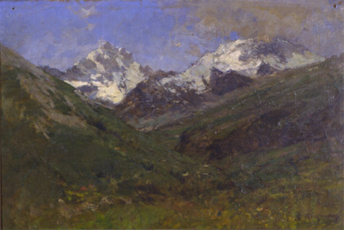 First Snow, 1895, Eugenio Gignous